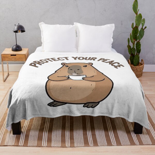 Item preview, Protect Your Peace - Capybara designed and sold by The best online style shop.