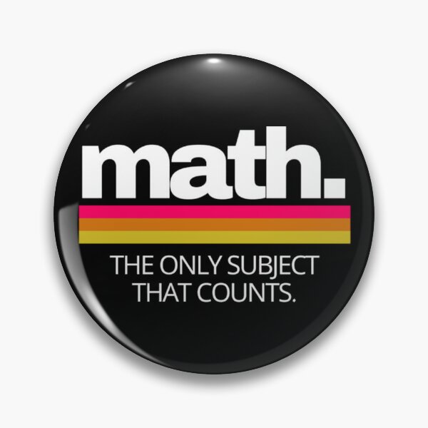 Item preview, Math The Only Subject That Counts Retro Design designed and sold by Fibi-studio.