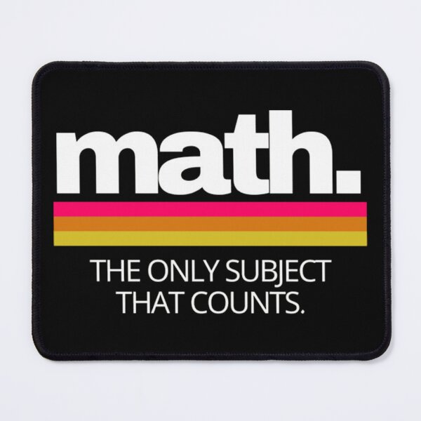 Item preview, Math The Only Subject That Counts Retro Design designed and sold by Fibi-studio.