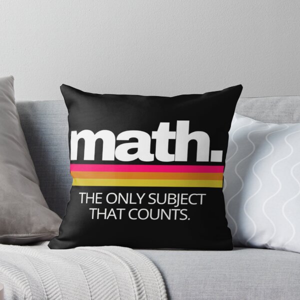 Item preview, Math The Only Subject That Counts Retro Design designed and sold by Fibi-studio.