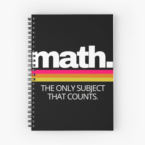 Item preview, Math The Only Subject That Counts Retro Design designed and sold by Fibi-studio.