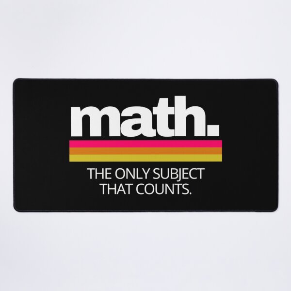 Item preview, Math The Only Subject That Counts Retro Design designed and sold by Fibi-studio.