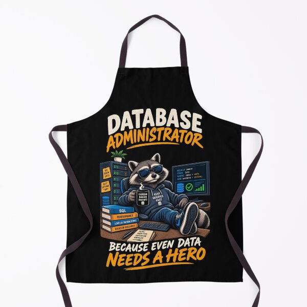 Item preview, Database Administrator – Because Even Data Needs a Hero designed and sold by SidTastic .
