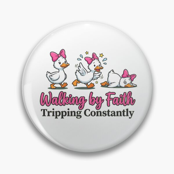 Item preview, Walking By Faith Tripping Constantly designed and sold by dudelinart.