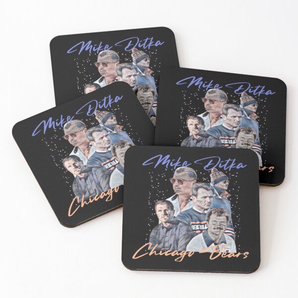 Item preview, Mike Ditka Chicago Bears Retro Portraits designed and sold by Fibi-studio.