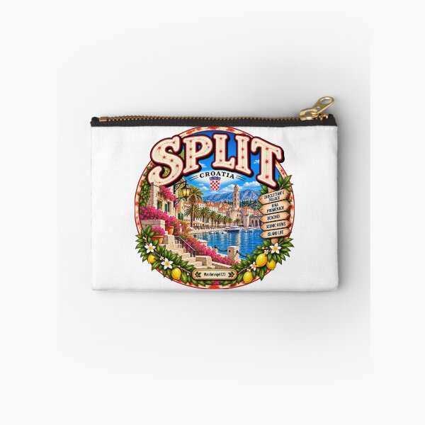Item preview, Split Croatia – Diocletian's Palace, Riva Promenade & Adriatic Coast designed and sold by Wandervogel123.