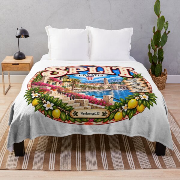 Item preview, Split Croatia – Diocletian's Palace, Riva Promenade & Adriatic Coast designed and sold by Wandervogel123.