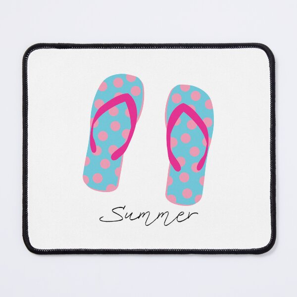 Item preview, Flip flops with dots - AA0064B designed and sold by LionsHut.