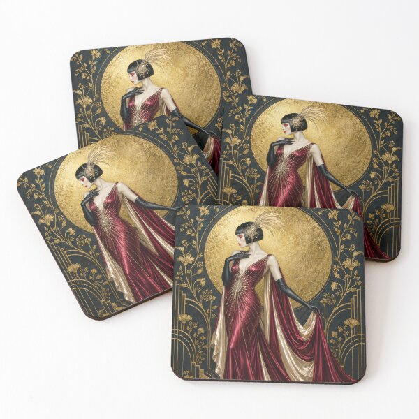 Item preview, Art Deco Glamour 005 designed and sold by Andy Gambino Art.