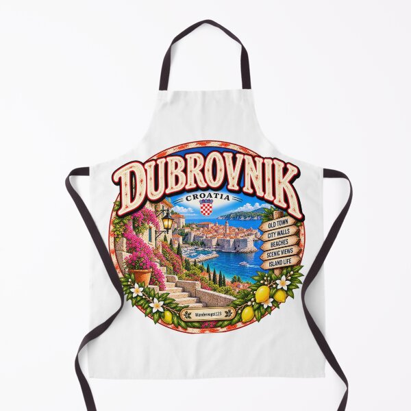 Item preview, Dubrovnik Croatia – Historic Old Town, City Walls & Adriatic Coast designed and sold by Wandervogel123.