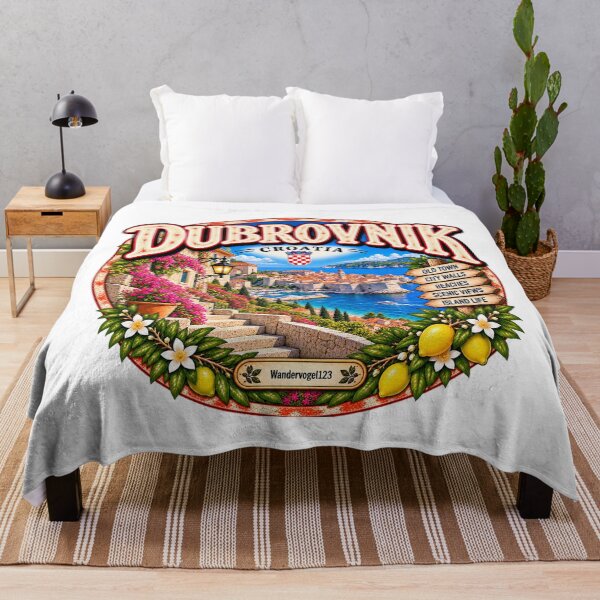 Item preview, Dubrovnik Croatia – Historic Old Town, City Walls & Adriatic Coast designed and sold by Wandervogel123.