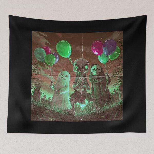 Item preview, ghost skeleton grim reaper spooky creatures halloween characters designed and sold by MaciejPetelski.