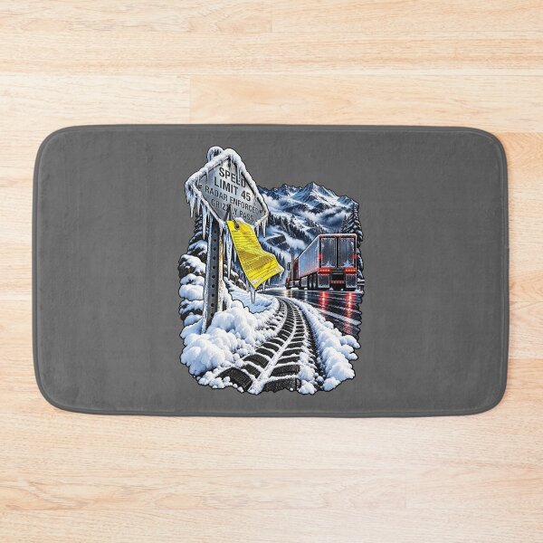 Item preview, Speed Limit Trucker & Snowy Mountain Pass designed and sold by NomadForge.