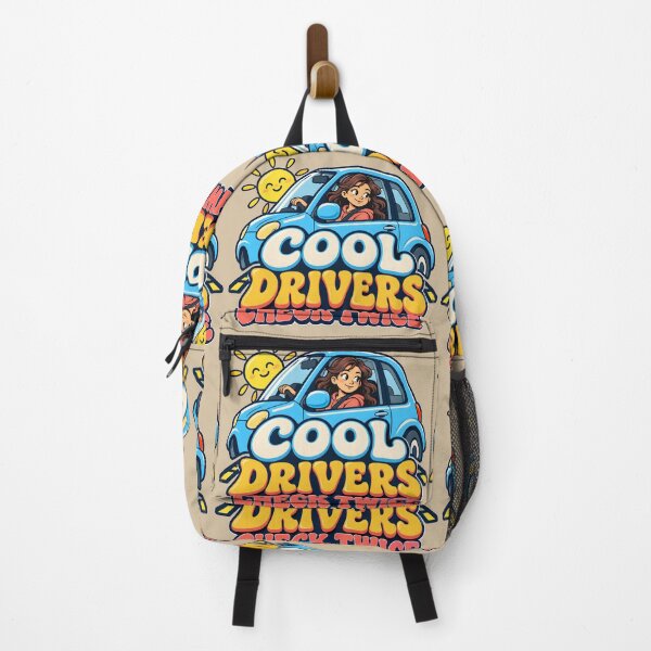 Item preview, Cool Drivers Check Twice — Teen Driver Safety Design designed and sold by VioVibe.