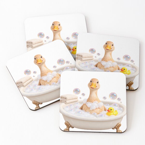 Item preview, Relaxing Runner Duck Bathtub designed and sold by Sillytoe.