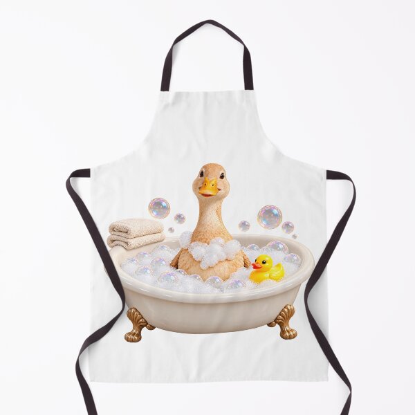 Item preview, Relaxing Runner Duck Bathtub designed and sold by Sillytoe.