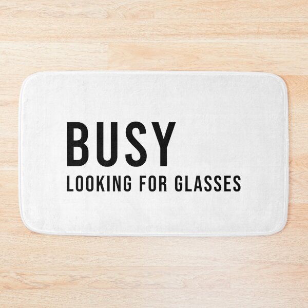 Item preview, BUSY LOOKING FOR GLASSES, Unique designed and sold by villacreativa.