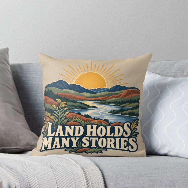 Item preview, Land Holds Many Stories — Indigenous Peoples’ Day Nature Design designed and sold by VioVibe.