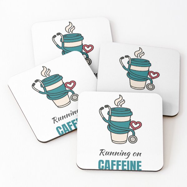 Item preview, Running on Caffeine and Compassion – Nurse Coffee designed and sold by PunktLE.