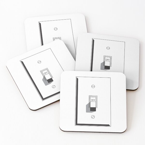 Item preview, Light Switch Off (Black) designed and sold by BanterProjects.