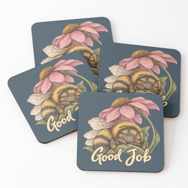 Item preview, Good Job: Resting Bumblebee designed and sold by ChirpInc.