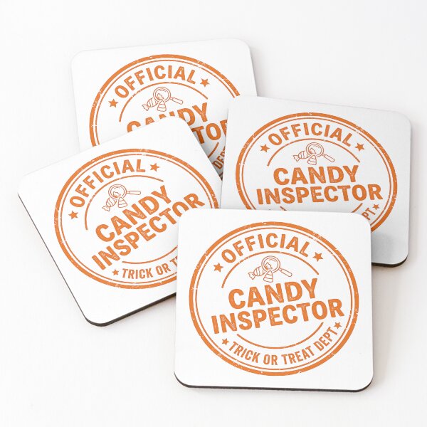 Item preview, Official Candy Inspector Trick Or Treat Stamp designed and sold by Stamped_Style.