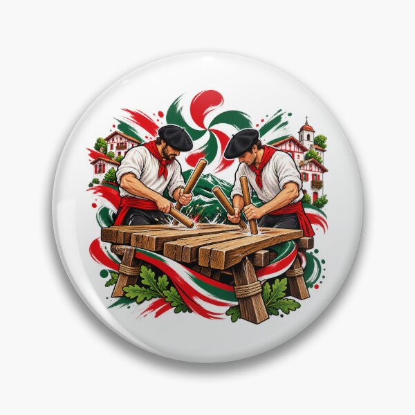 Item preview, Basque Txalaparta – Traditional Percussion and Folk Music Art designed and sold by Gino64.