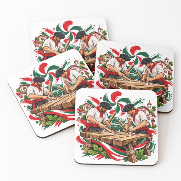 Item preview, Basque Txalaparta – Traditional Percussion and Folk Music Art designed and sold by Gino64.