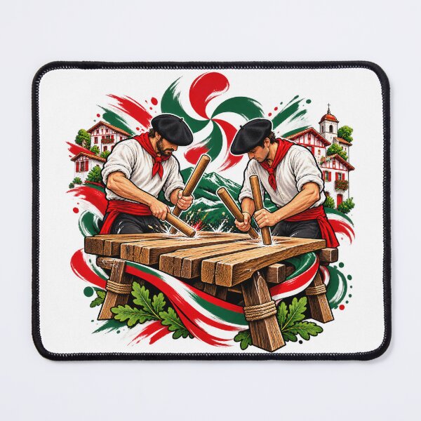 Item preview, Basque Txalaparta – Traditional Percussion and Folk Music Art designed and sold by Gino64.