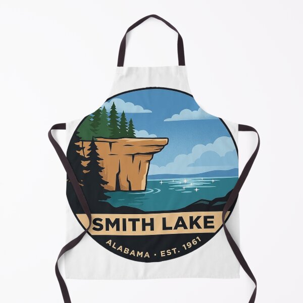 Item preview, Smith Lake Alabama Jumping Rock Vintage Badge Sticker designed and sold by DetourDgn.