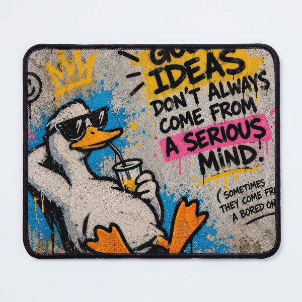 Item preview, Good Ideas Don’t Always Come From a Serious Mind designed and sold by SailWolf--.