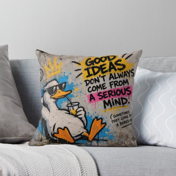 Item preview, Good Ideas Don’t Always Come From a Serious Mind designed and sold by SailWolf--.