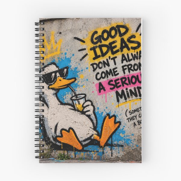 Item preview, Good Ideas Don’t Always Come From a Serious Mind designed and sold by SailWolf--.
