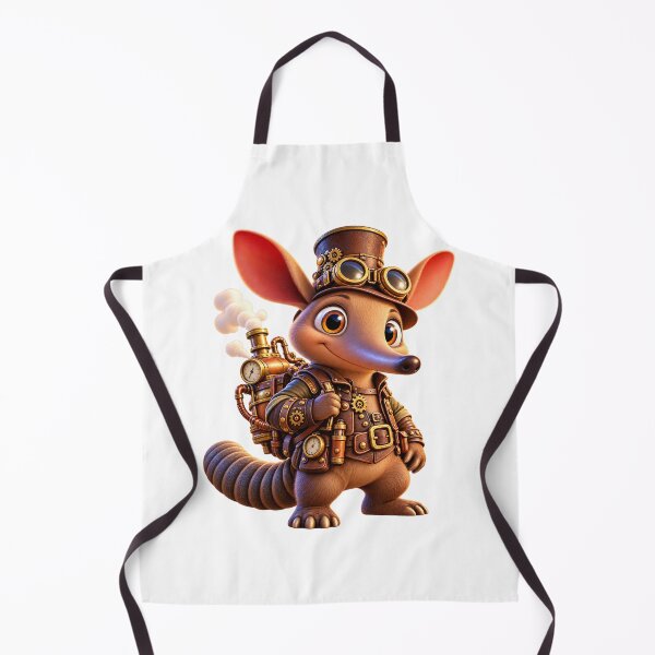 Item preview, Whimsical Steampunk Aardvark Adventurer designed and sold by Sillytoe.
