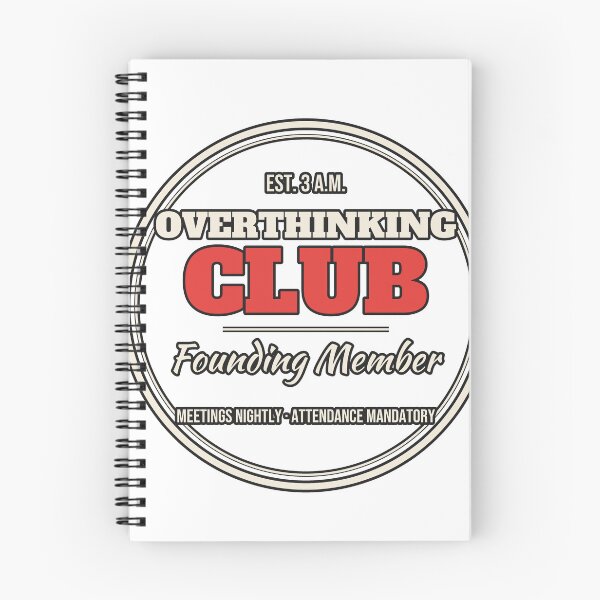 Item preview, Overthinking Club Founding Member – Est. 3 AM designed and sold by PunktLE.