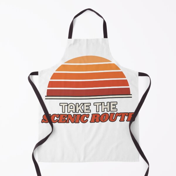 Item preview, Take the Scenic Route – Retro Sunset designed and sold by PunktLE.