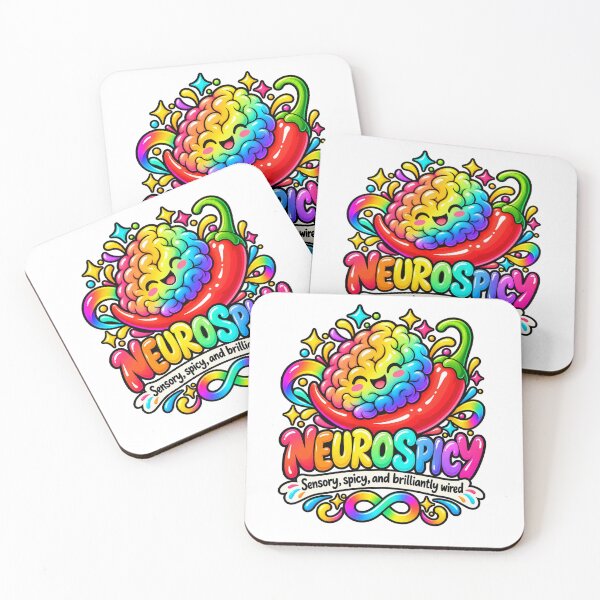 Item preview, Neurospicy – Sensory, Spicy and Brilliantly Wired designed and sold by ndmedia.