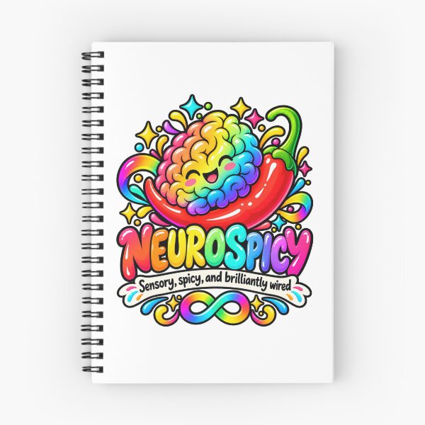 Item preview, Neurospicy – Sensory, Spicy and Brilliantly Wired designed and sold by ndmedia.