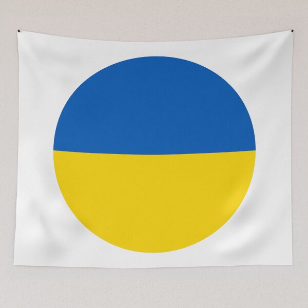 Item preview, Ukraine Circle Flag UA designed and sold by shitpostee.