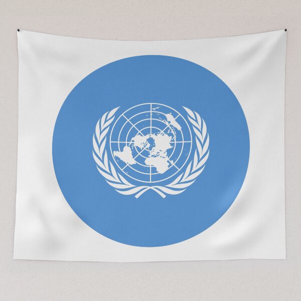 Item preview, United Nations Circle Flag UN designed and sold by shitpostee.