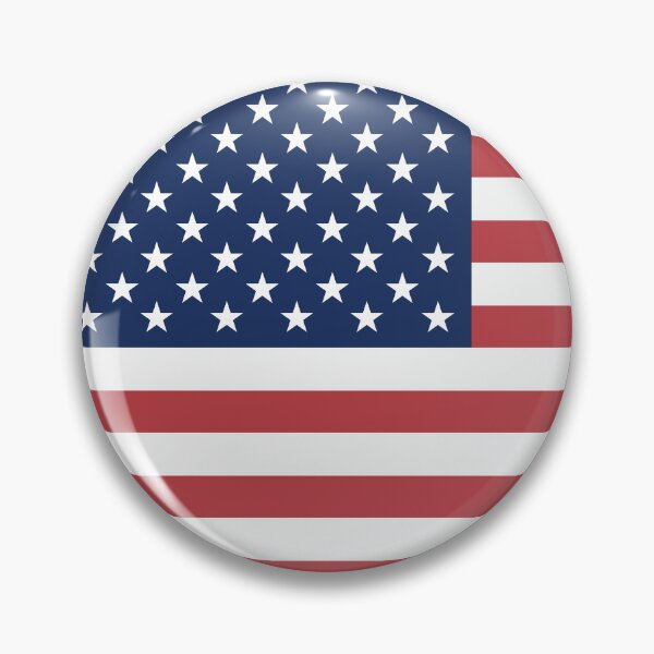 Item preview, USA Circle Flag US designed and sold by shitpostee.