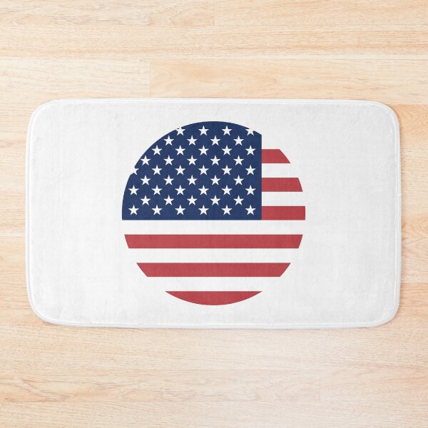 Item preview, USA Circle Flag US designed and sold by shitpostee.