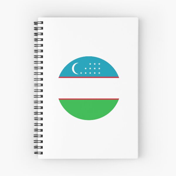 Item preview, Uzbekistan Circle Flag UZ designed and sold by shitpostee.