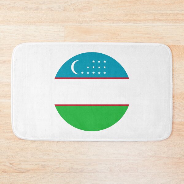 Item preview, Uzbekistan Circle Flag UZ designed and sold by shitpostee.
