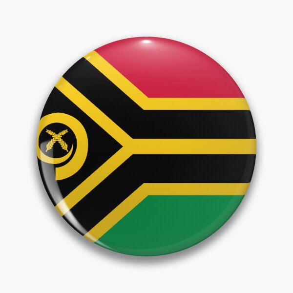 Item preview, Vanuatu Circle Flag VU designed and sold by shitpostee.