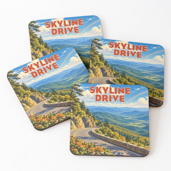 Item preview, Skyline Drive Shenandoah Virginia Rainbow designed and sold by Esskay Designs.