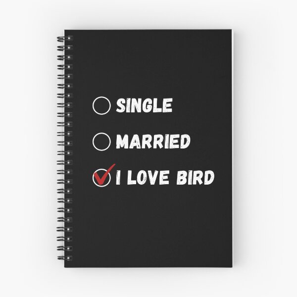 Item preview, Single Married I Love Bird, Bird Lover Shirt designed and sold by Sleepy Cat Design.