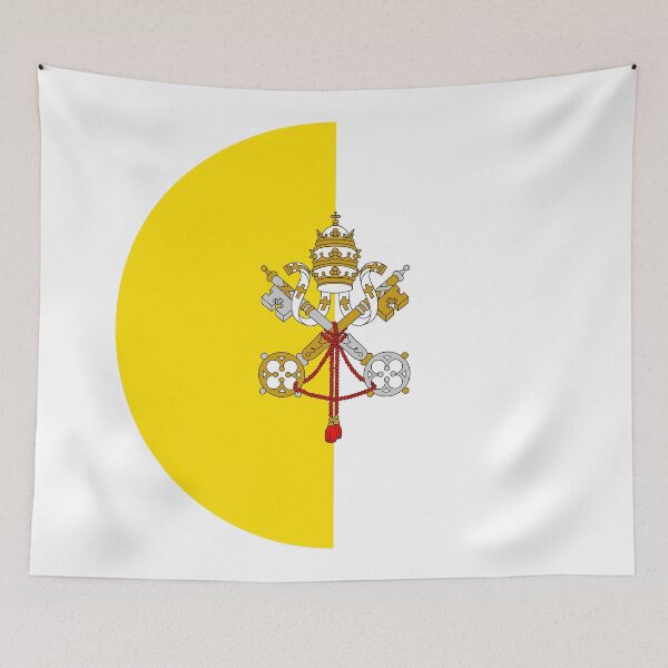 Item preview, Vatican City Circle Flag VA designed and sold by shitpostee.