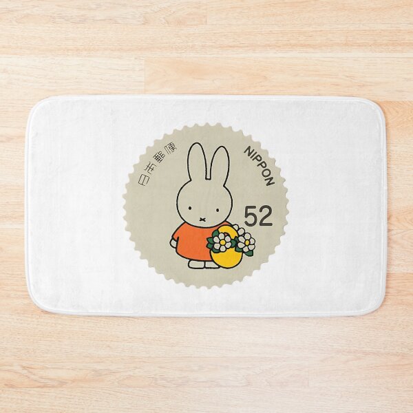 Item preview, Kawaii Miffy  Nijntje Bunny With Flowers  Vintage Japanese Stamp Aesthetic designed and sold by jowellr-hone.