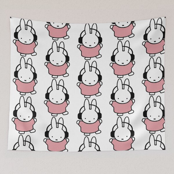 Item preview, Headphone Miffy designed and sold by jowellr-hone.